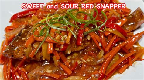 red snapper magsaysay|Sweet and Sour Red Snapper .